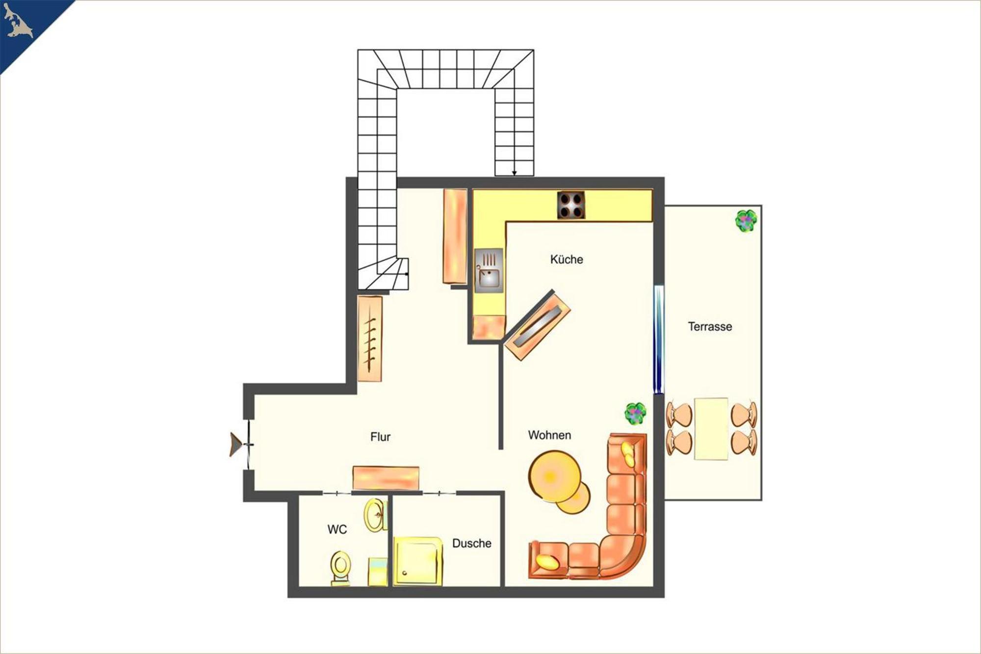 Villa Luna Ferienwohnung Achterdeck Heringsdorf  Exterior foto