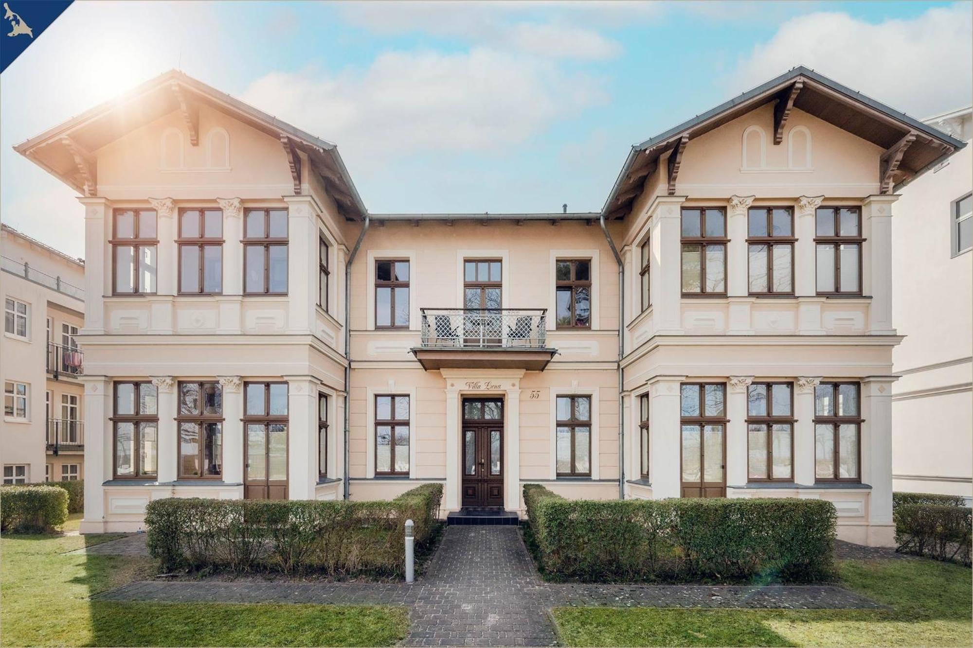 Villa Luna Ferienwohnung Achterdeck Heringsdorf  Exterior foto
